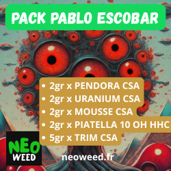 PACK "PABLO ESCOBAR" SPECIAL RESINES 13gr